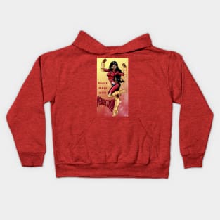 Don't Mess With Perfection Kids Hoodie